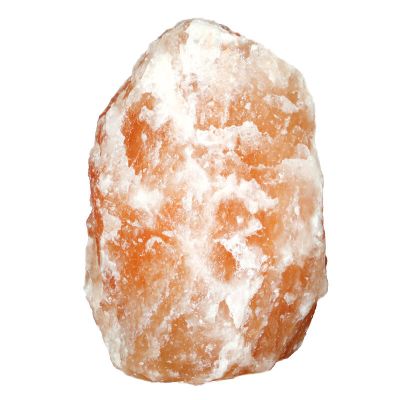Oranje zoutlamp Mersa, 30 cm