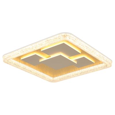 Gouden design plafonnière acryl, Lynsey, 40W, 3000K LED