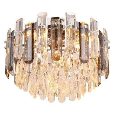 Chromen design plafondlamp acryl, Payam