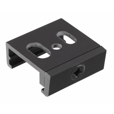 Zwarte plafondbeugel, 3-fase