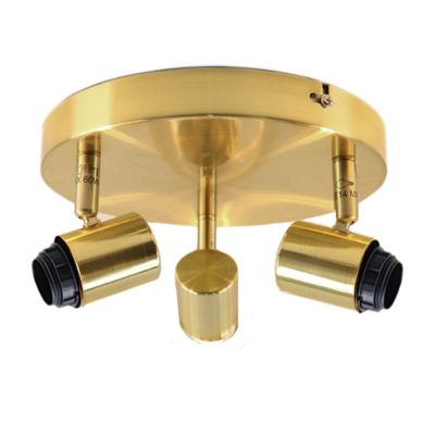 Aluminium plafondfitting goud, Rika