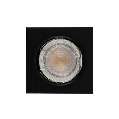 Meco inbouwspot, zwart