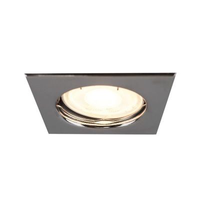 Meco inbouwspot, chroom