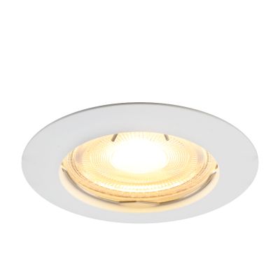 Aluminium inbouwspot wit, Agata