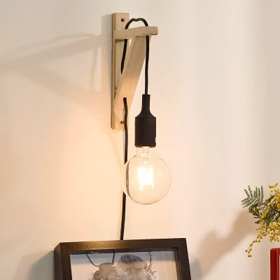 Zwarte wandlamp Fix, Driehoek
