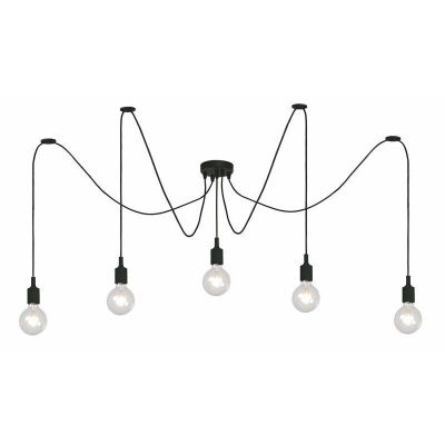 Zwarte hanglamp Fix, Siliconen