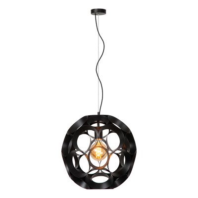 Zwarte hanglamp modern, Hannelore