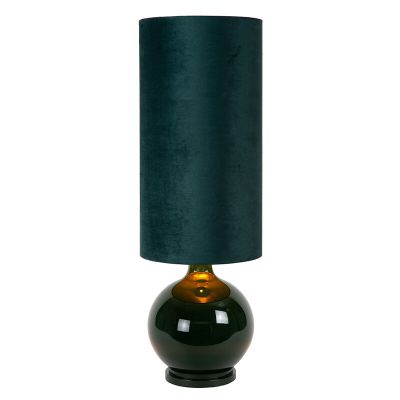Groene vloerlamp retro, Esterad, met schakelaar