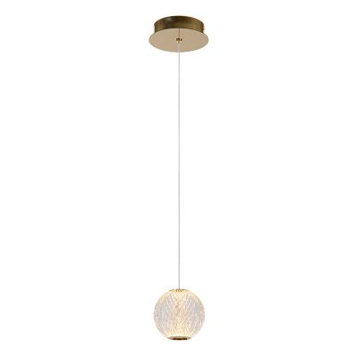 Transparante hanglamp modern, Cintra, 5,7W, 2700K LED