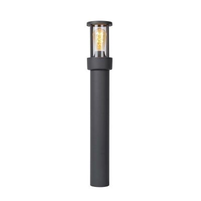 Antraciete staande buitenlamp met schemersensor modern, Lori, IP44