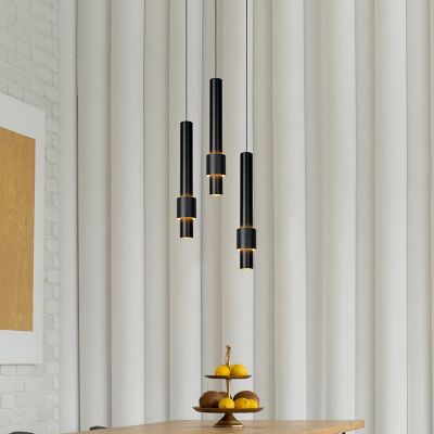 Zwarte hanglamp modern, Margary, 4W, 2700K LED
