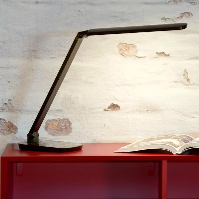Zwarte bureaulamp modern, Vario, 8W, 2700K LED