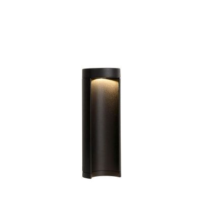 Zwarte buitenlamp modern, Combo, 7W, 3000K LED, IP54