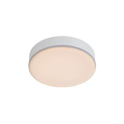 Witte plafonniere Ceres, Rond