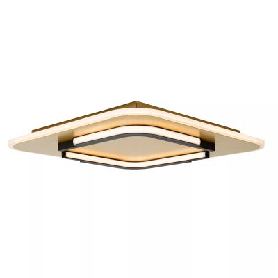 Gouden plafonnière modern, Andreas, 30W, 2700K LED