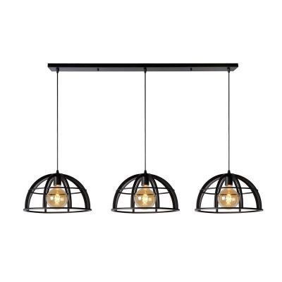 Moderne hanglamp Dikra, Zwart