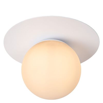 Witte plafonnière modern, Tricia