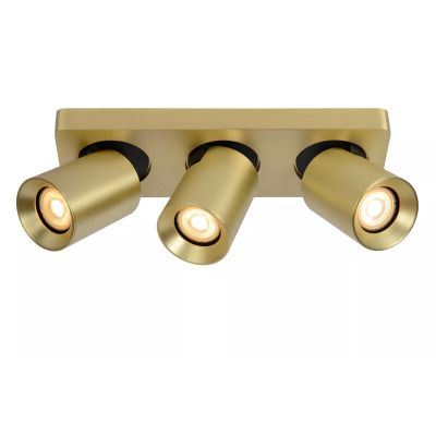 Gouden moderne plafondspot, Nigel, aluminium