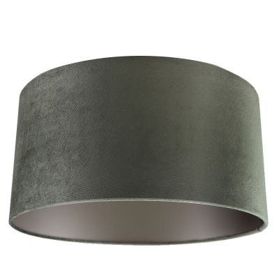 40 cm velours groene lampenkap, Rody