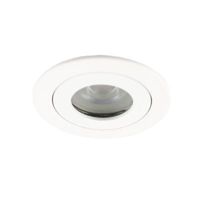 Wit badkamer inbouwspotje Dorx, MR11, rond