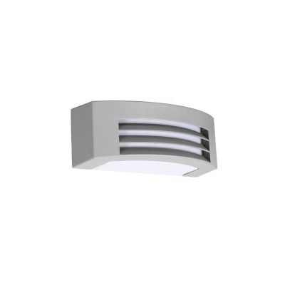 Grijze buitenlamp Mingus, aluminium, IP54
