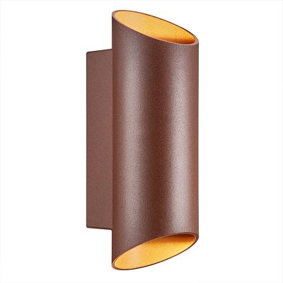 Roestkleurige buitenlamp modern, Nico, IP54