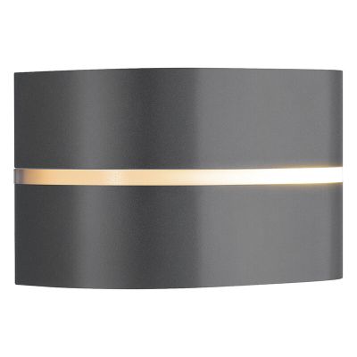 Antraciete buitenlamp aluminium, Sibelis, IP44
