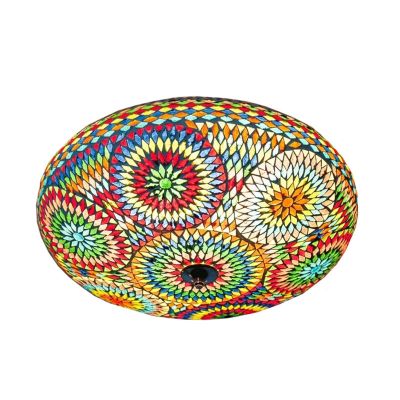 Veelkleurige oosterse plafonnière mozaïek, Annas