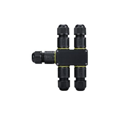 3 pin 5-weg connector, IP68