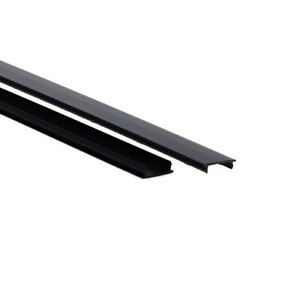 1-fase rail blindplaat, zwart