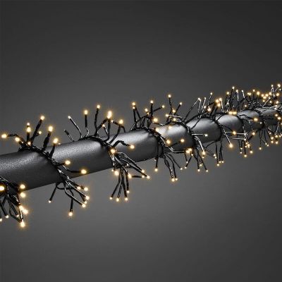 5,6m clusterverlichting, 768 warm witte leds, 8 standen, IP44