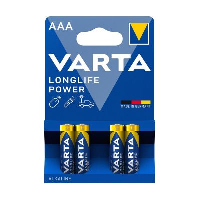 4-pak Varta AAA batterij