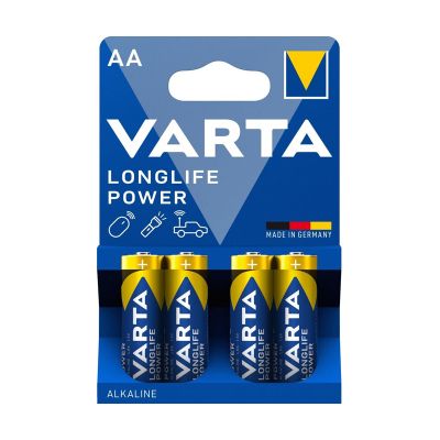 4-pak Varta AA batterij