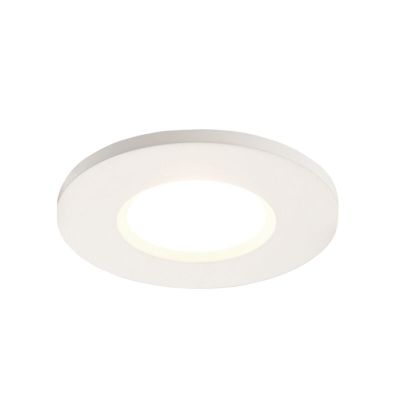 Ronde badkamer inbouwspot Jule, wit, IP65