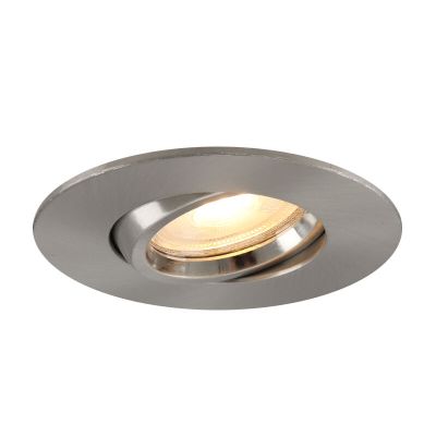 Aluminium badkamer inbouwspot nikkel, Jill, IP44