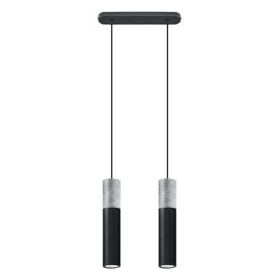 Betonnen hanglamp Fardou, grijs