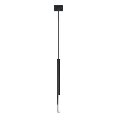 Moderne hanglamp Ilonca, chroom, aluminium