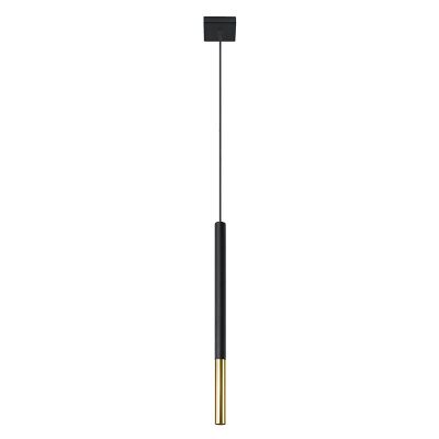 Moderne hanglamp Ilonca, goud, aluminium