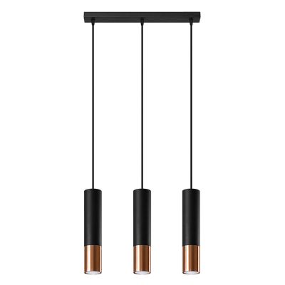 Moderne hanglamp Hediye, koper, aluminium, 3L