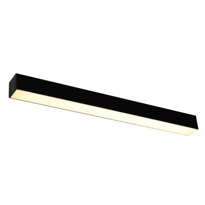 Moderne wandlamp Mascha, zwart, aluminium, 22w, 3000K