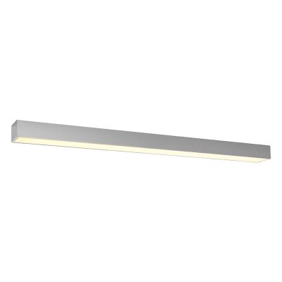 Moderne plafondlamp Mascha, grijs, aluminium, 31W, 3000K