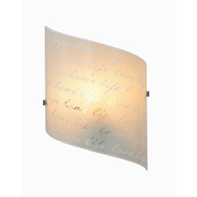 Moderne wandlamp Anna, Wit