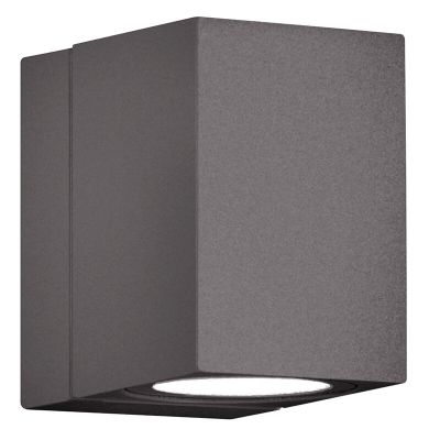 Antraciete buitenlamp aluminium, Brixham, 3W, 3000K LED, IP54