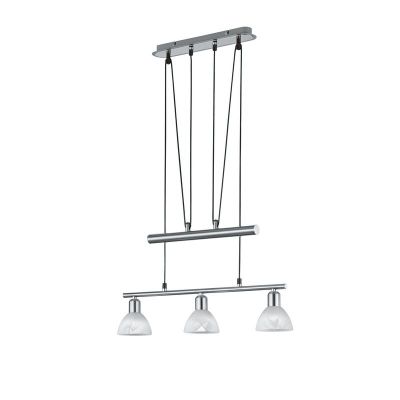 Nikkelen hanglamp modern, Gustav