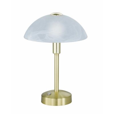 Messing notarislamp klassiek, Notaris, 4W, 3000K LED, met schakelaar