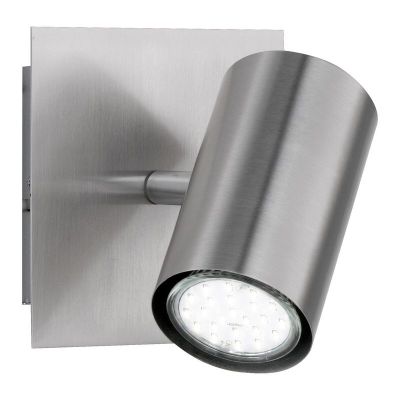 Nikkelen wandspot modern, Kaso