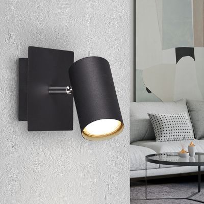 Zwarte wandspot modern, Kaso