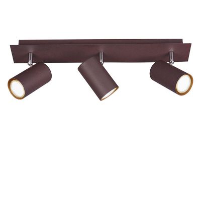 Roestkleurige plafondspot modern, Kaso
