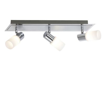 Grijze plafondspot glas, Morely, 4,3W, 3000K LED