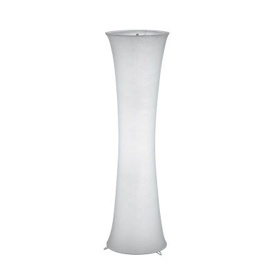 Witte vloerlamp metaal, Vivy, met schakelaar